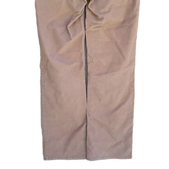 Vtg Polo Jeans Co Pants Corduroy High-rise Wide Straight Leg Camel Sz 2 - Picture 8 of 8